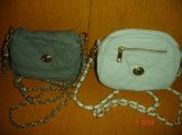 Bolsas Courino Pequena de corrente